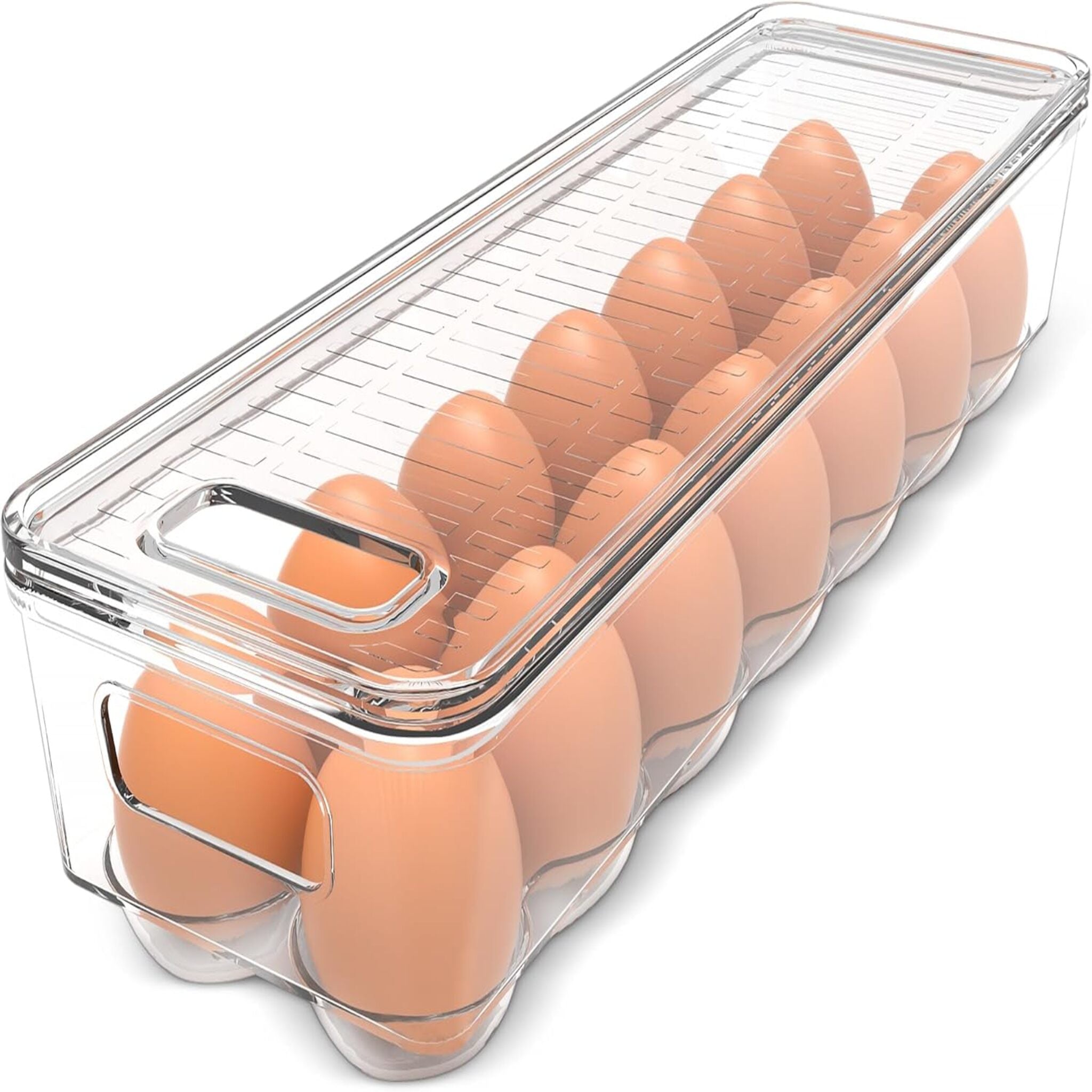 Clear Stackable Fridge Egg Trays