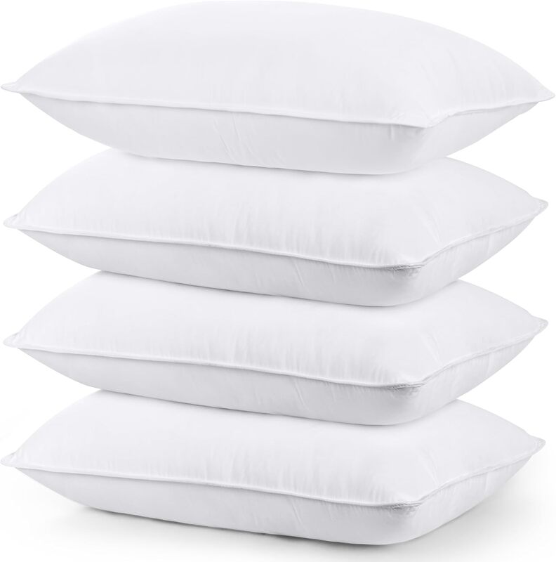 Queen Size Bed Pillows – Soft Microfiber