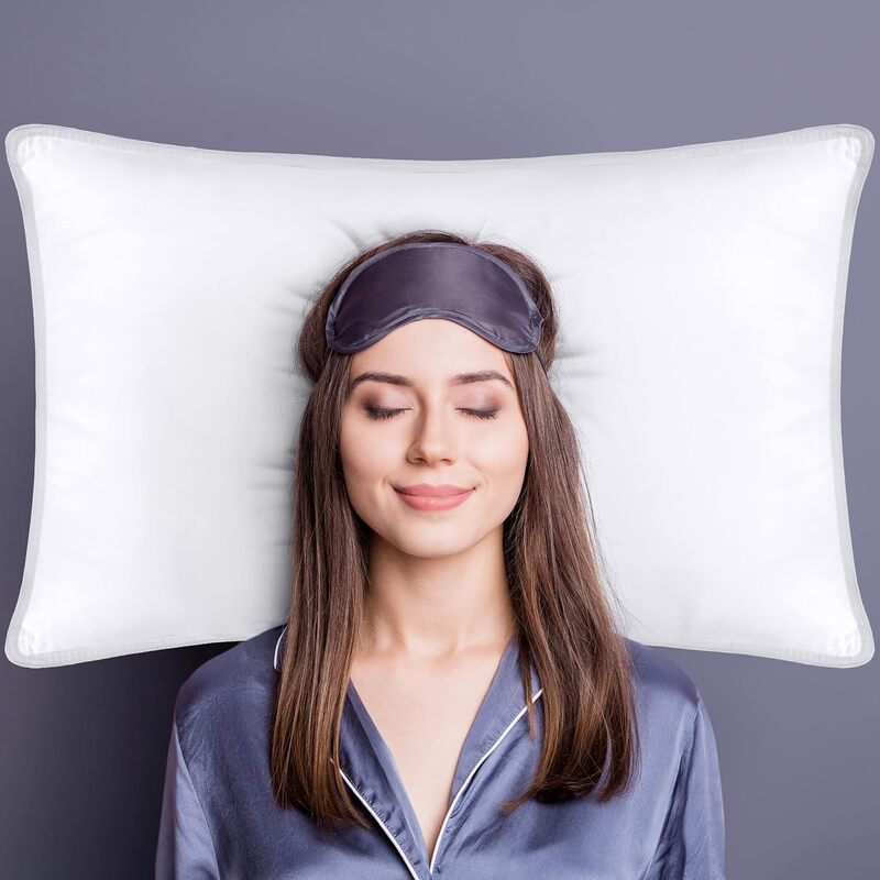 Queen Size Bed Pillows – Soft Microfiber