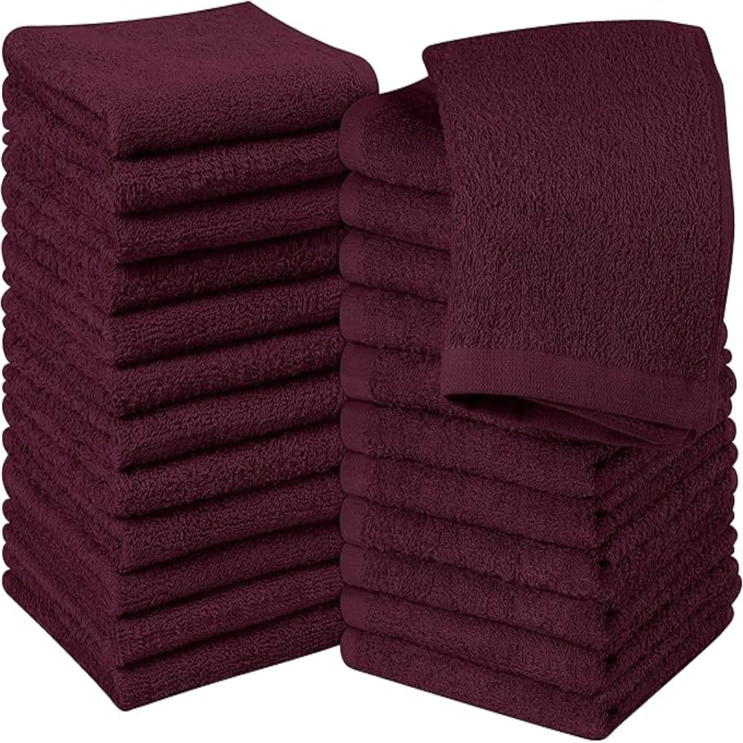 Luxury Cotton Washcloth Set