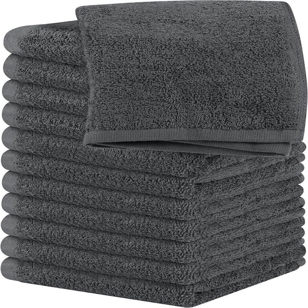 Luxury Cotton Washcloth Set