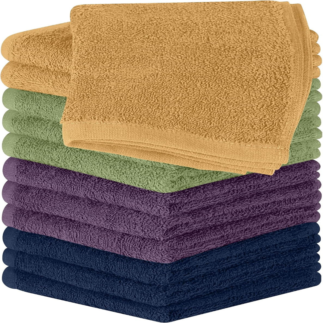 Luxury Cotton Washcloth Set