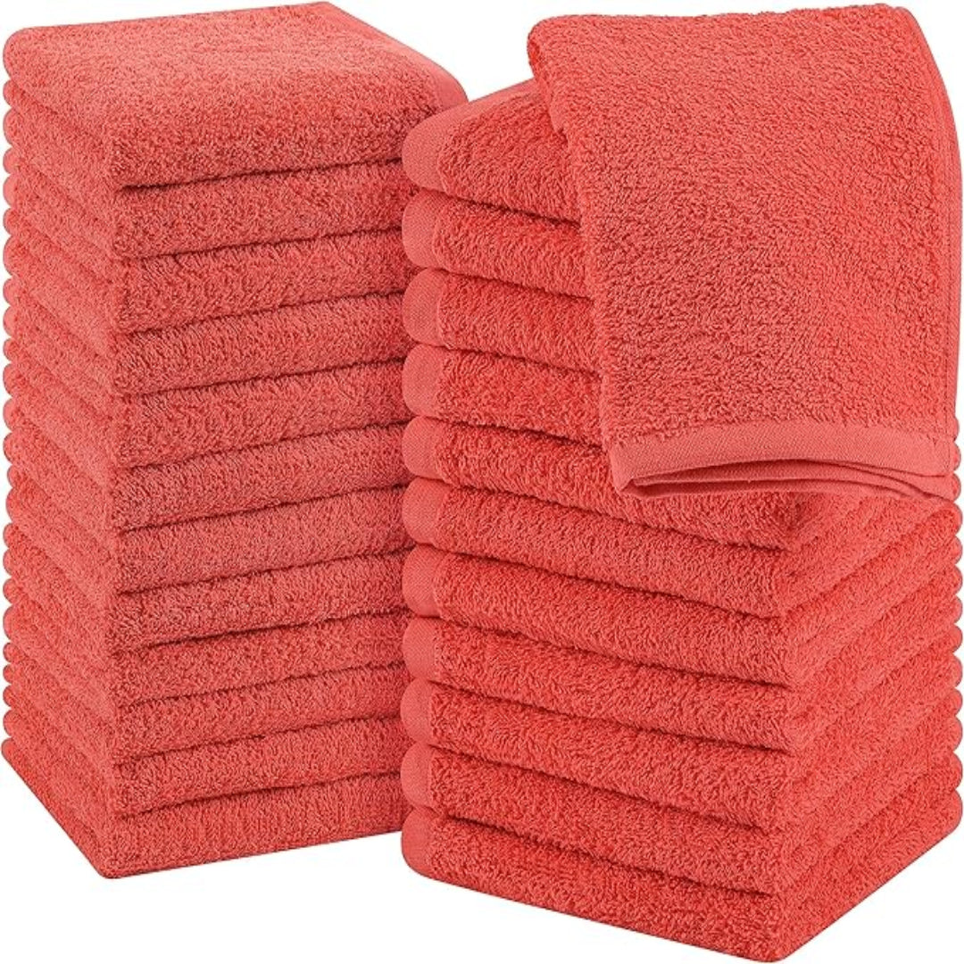 Luxury Cotton Washcloth Set